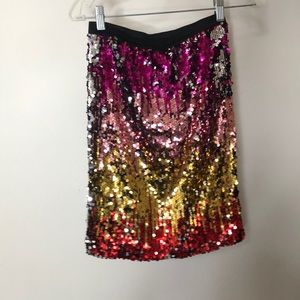 Ombré Sequin Skirt, perfect for NYE!